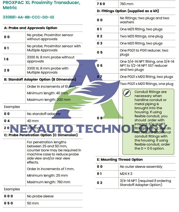benly51ページ Bently Nevada New 330881 Series Sensor Sets Higher Standard for
