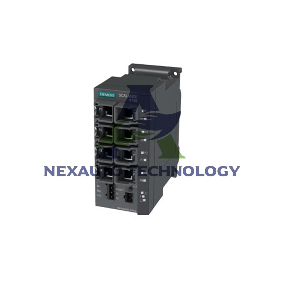 Siemens 6GK5108-0BA00-2AC2 SCALANCE XC108 Switch | 8-Port