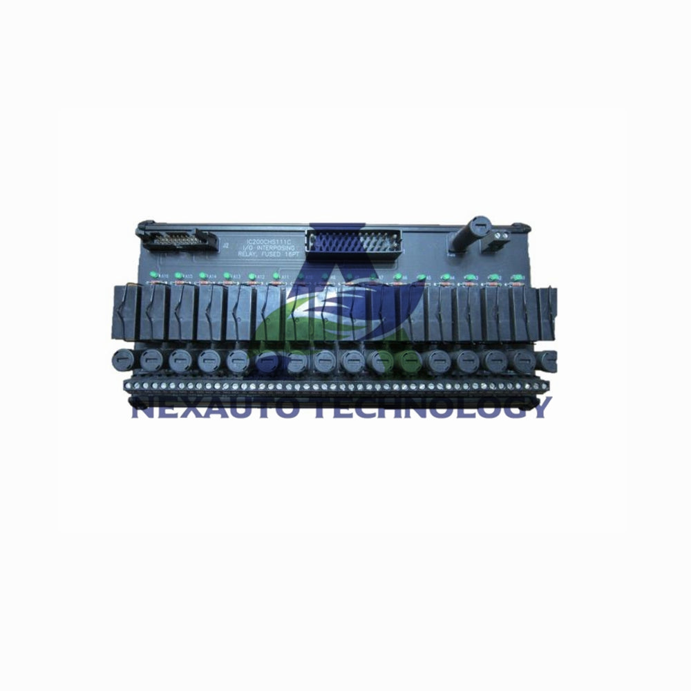 IC200CHS121 | Terminali I/O Interpositori a Fusibile Rack