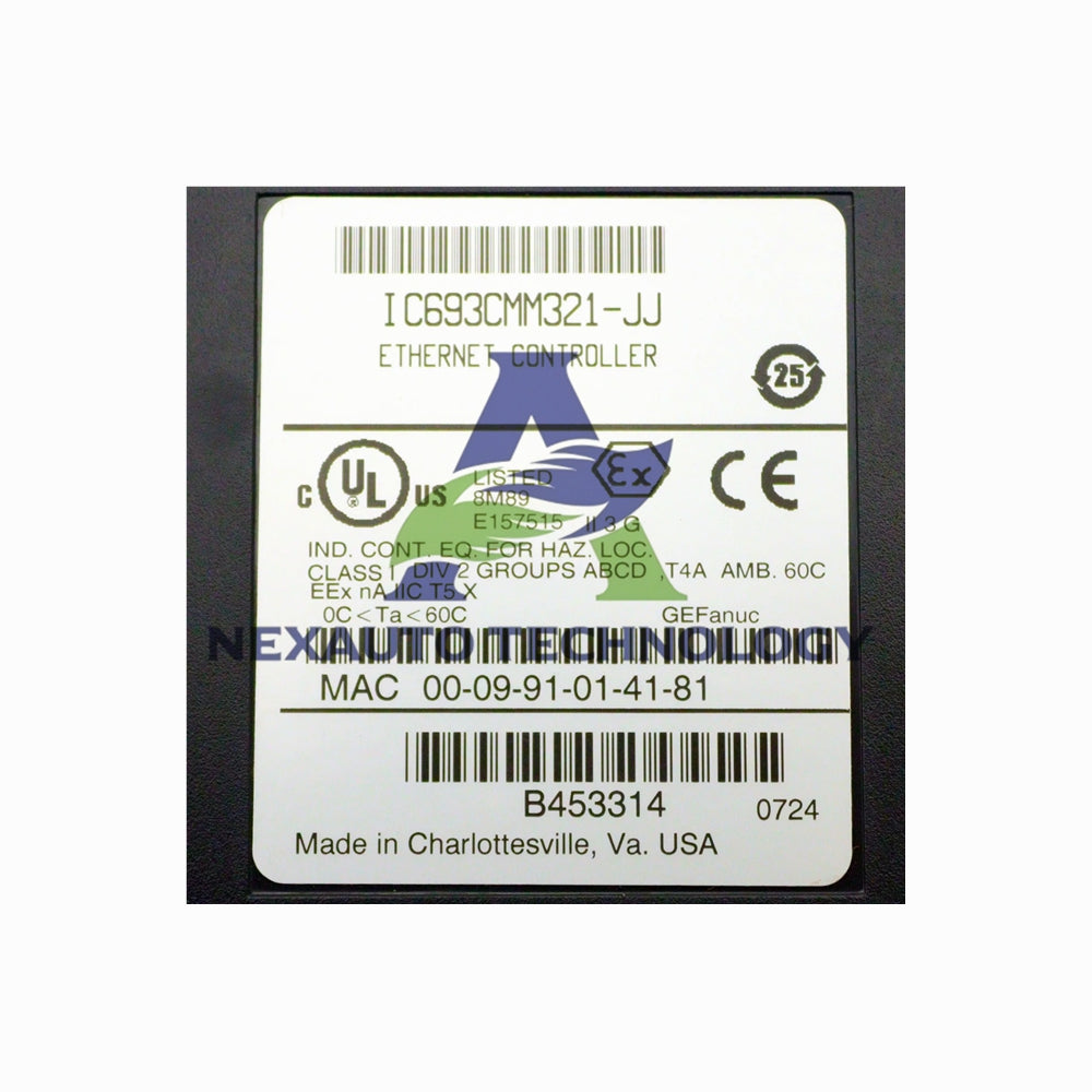 Ethernet Interface Module | GE Fanuc IC693CMM321
