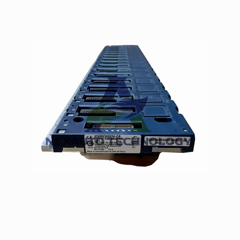 GE Fanuc | Plaque de connexion universelle à 16 emplacements IC695CHS016