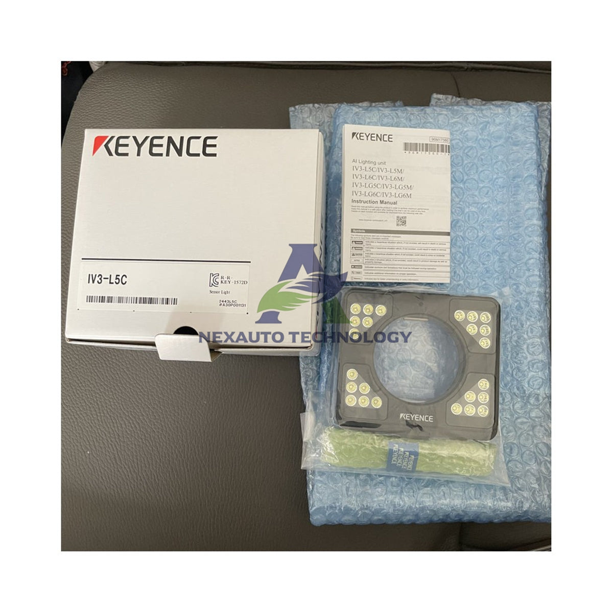 Unidad de iluminación de IA Keyence IV4-LG6C - Cabezal de sensor compacto IV4
