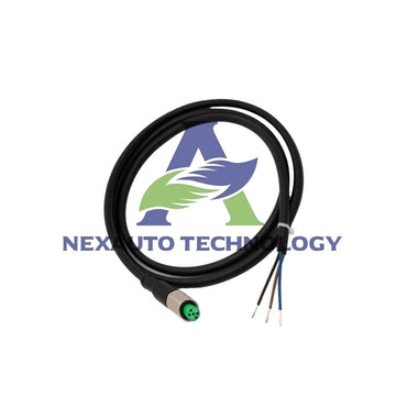 Leuze M12W-4P-5m-PVC 5m Cable | 4-Pin M12 Connector