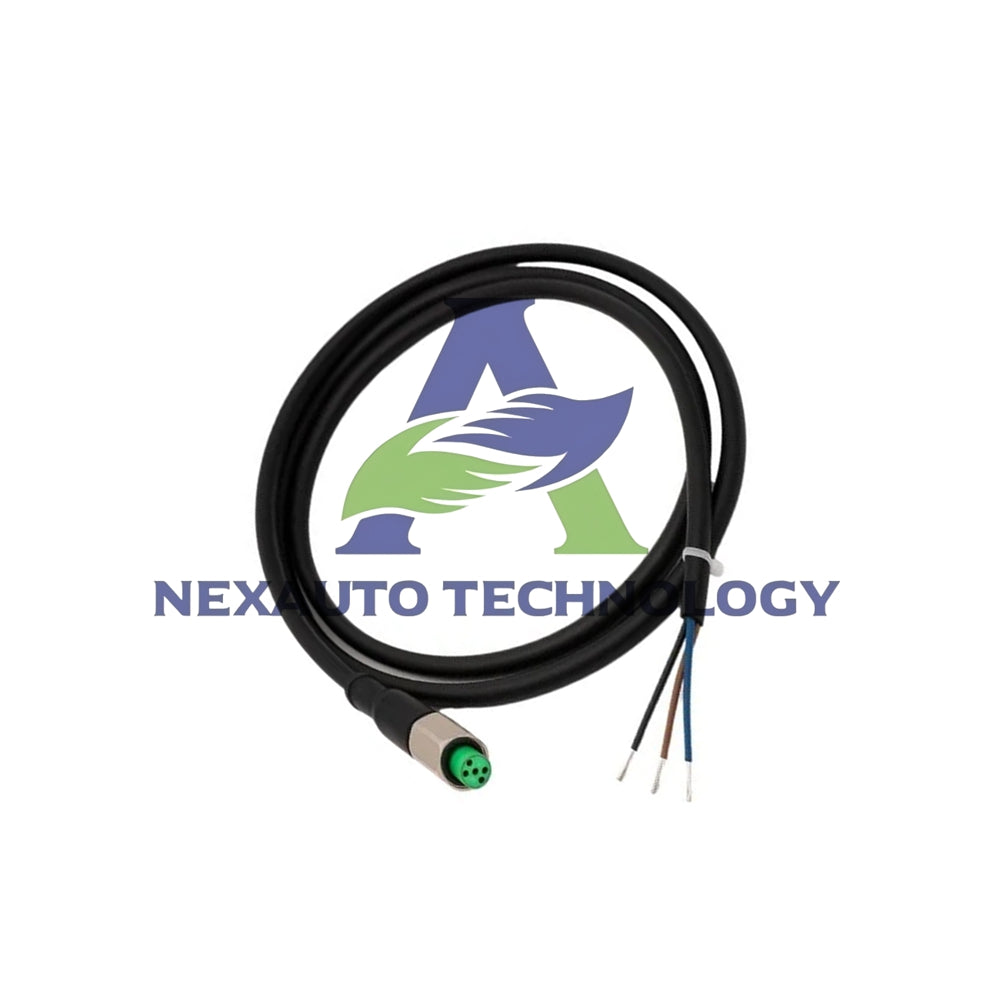 Leuze M12 Sensor Cable | 4-Pin 5m PVC M12A-4P-5m-PVC