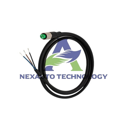 K-D M12W-4P-10m-PVC Leuze 10m Cable - 4-Pin M12